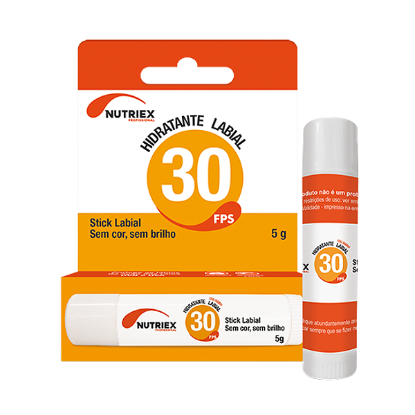 Kit 3 Hidratantes Labial Nutriex FPS30 PROFISSIONAL 5G