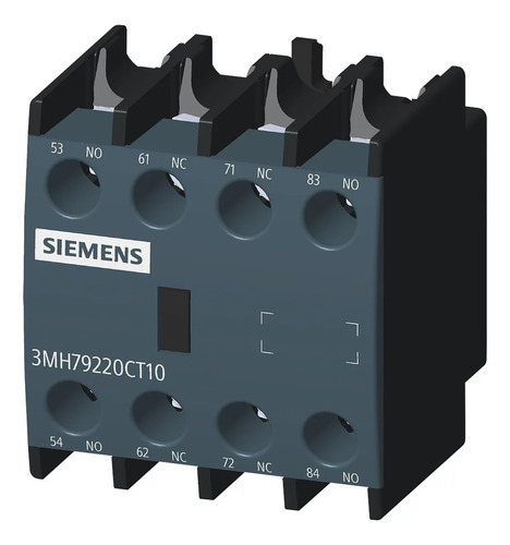 Contato Auxiliar 2na+2nf 3mt7 Siemens 3mh7922-0ct10