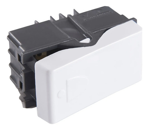 Kit 4 Módulo Pulsador Campainha 10a Branco Tramontina Liz