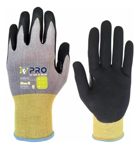 Luva Anticorte Volk Overpro 18d Tungstênio Ca 47679