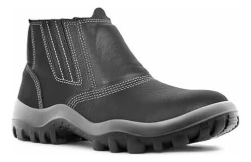 Botina Segurança Eletricista Safetline Elástico Ca 31443 Preto
