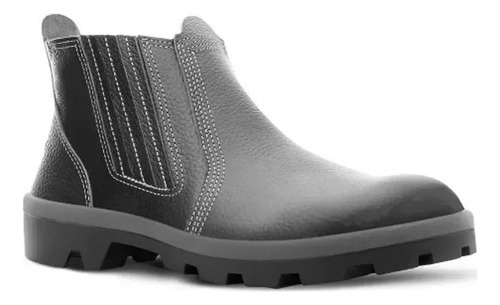 Botina Segurança Safetline Vulcano Elástico Ca 39019 Preto