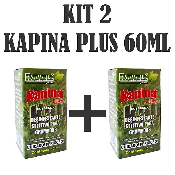 KIT 2 Kapina Plus 60ml - Rawell Química