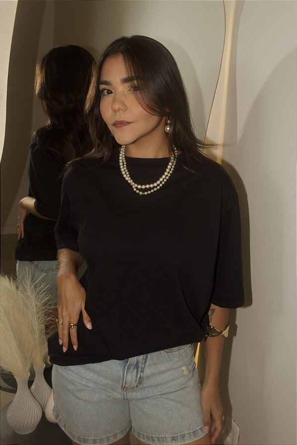 Blusa Básica Algodão