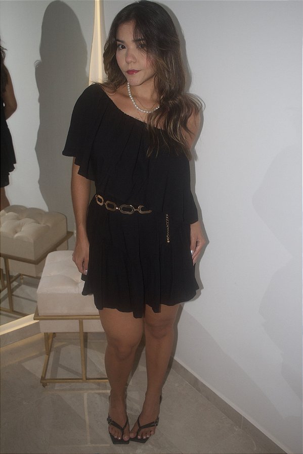 Vestido Ciganinha Feminino Curto
