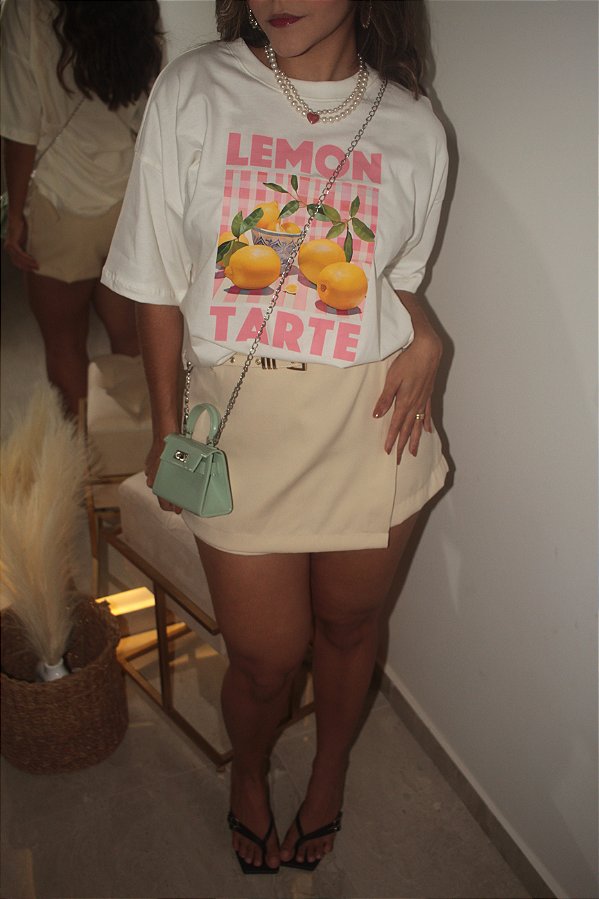 Tshirt Frutas 100% Algodão