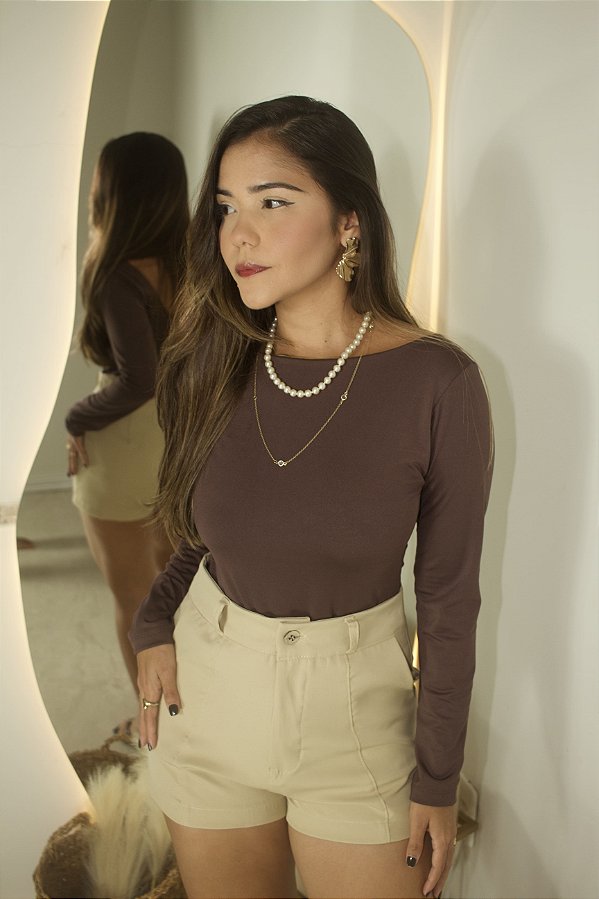 Short Alfaiataria Feminino