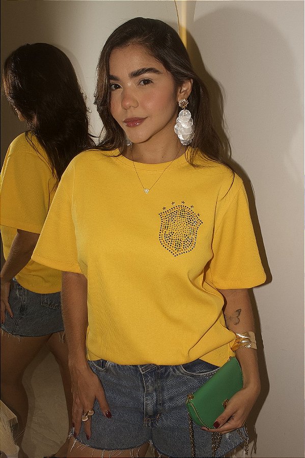 T-shirt Algodão Brasil