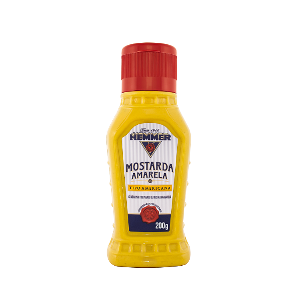 MOSTARDA AMARELA HEMMER 200G