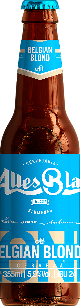 CERVEJA ALLES BLAU BLOND ALE 355ML