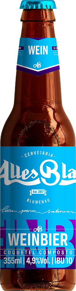 CERVEJA ALLES BLAU WEIN BIER 355ML