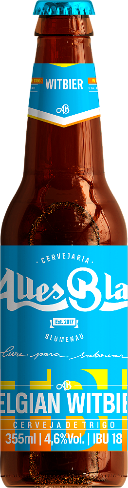 CERVEJA ALLES BLAU WITBIER 355ML
