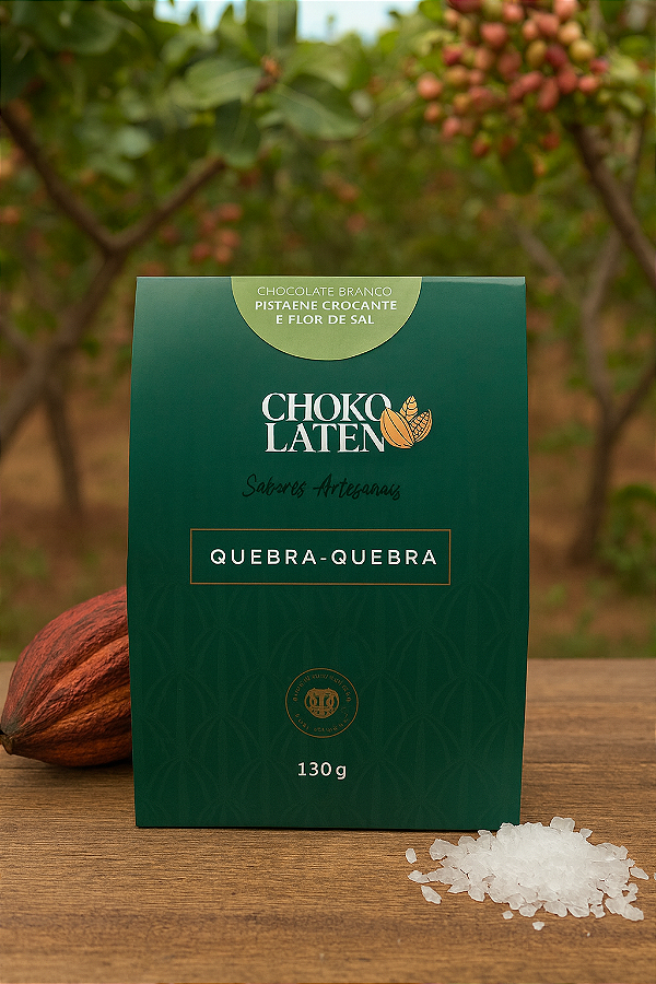 QUEBRA QUEBRA CHOCOLATE BRANCO PISTACHE CHOKOLATEN