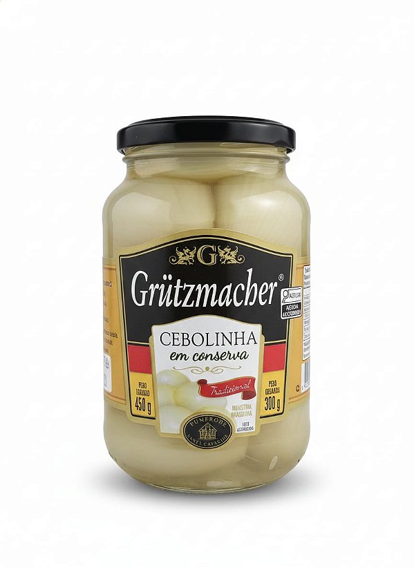 Cebolinha em Conserva Grutzmacher 300gr