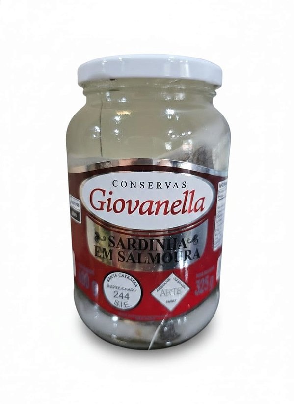 SARDINHA EM SALMOURA GIOVANELLA 325g