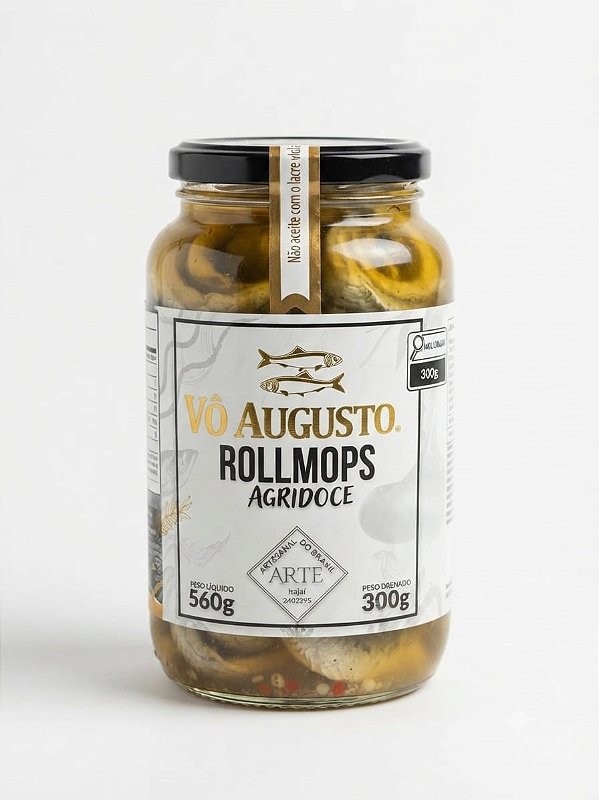 ROLLMOPS AGRIDOCE VÔ AUGUSTO 300G