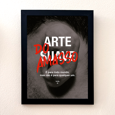 QUADRO ARTE DO AMASSO