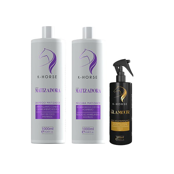 Kit Clareador + Spray Desembaraçador