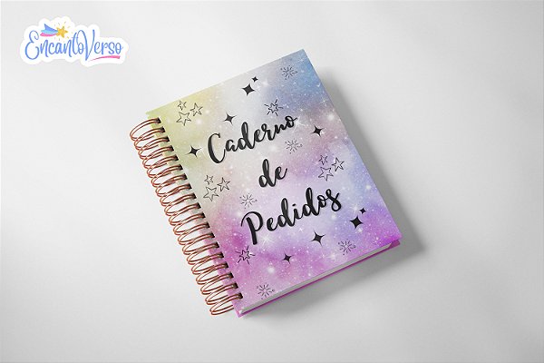 Caderno de Pedidos - Galaxy & Stars