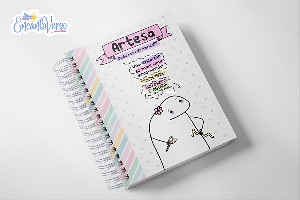 Caderno de Pedidos - Artesã Flork