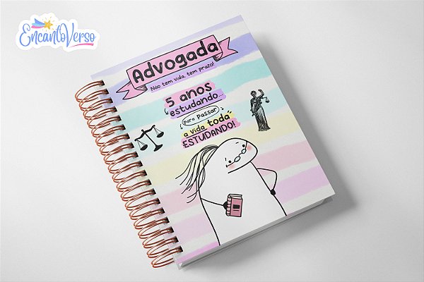 Caderno Flork Profissões - Advogada