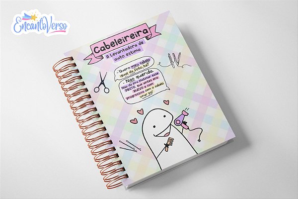 Caderno Flork Profissões - Cabeleireira