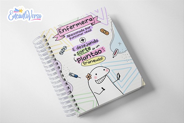 Caderno Flork Profissões - Enfermeira