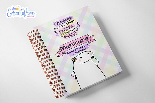 Caderno Flork Profissões - Manicure