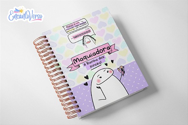 Caderno Flork Profissões - Maquiadora