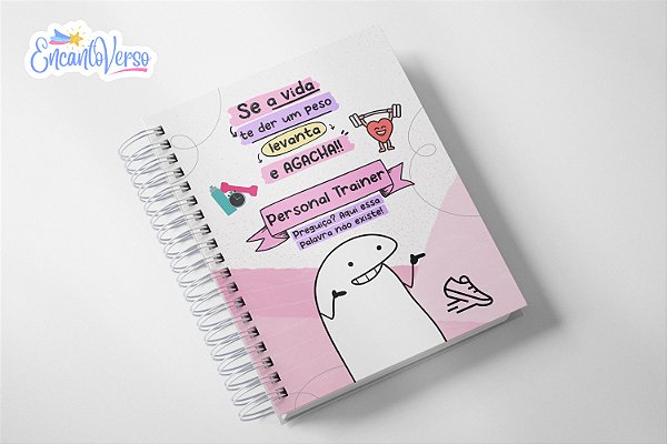 Caderno Flork Profissões - Personal Trainer (feminino)