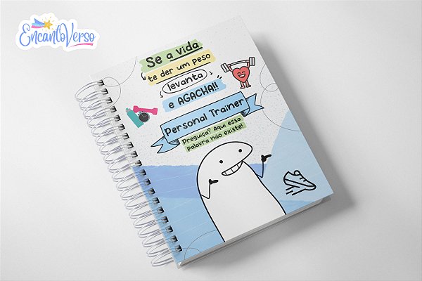 Caderno Flork Profissões - Personal Trainer (masculino)