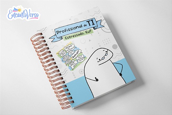 Caderno Flork Profissões - Profissional de TI (Masculino)
