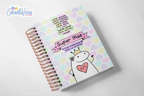 Caderno Flork Profissões - Super Mãe