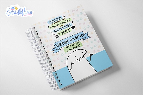 Caderno Flork Profissões - Veterinário