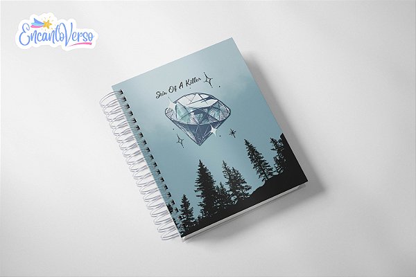 Diário de Leituras Crepúsculo - Skin of a Killer (diamante)