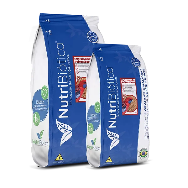 EXTRUSADA PSITACÍDEOS 10KG NUTRIBIÓTICA