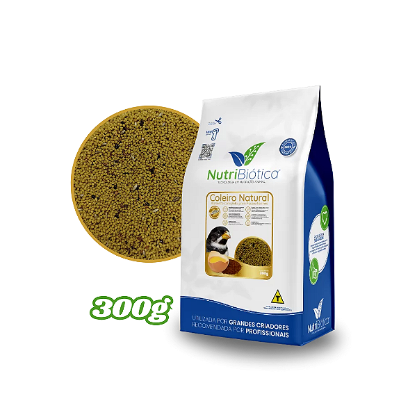 COLEIRO NATURAL SP 300 GR NUTRIBIÓTICA