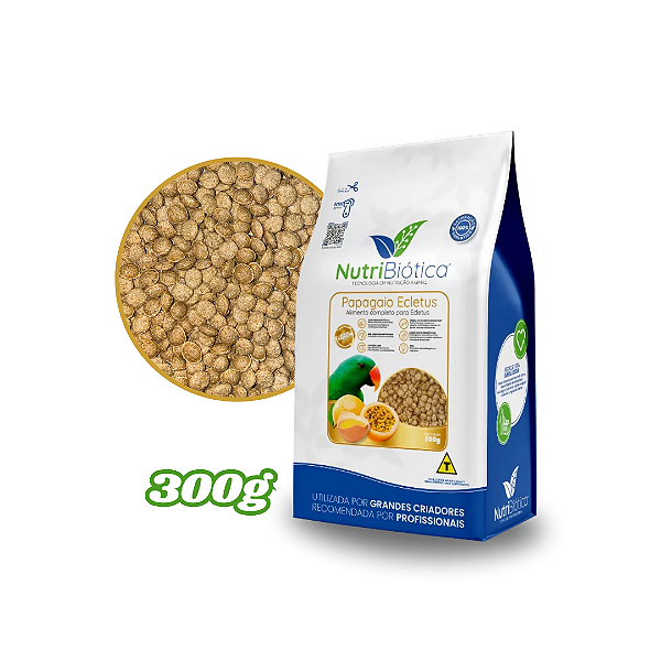 PAPAGAIO ECLETUS SP 300 GR NUTRIBIÓTICA