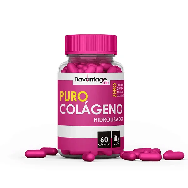 Colágeno Hidrolisado 500 mg – 60 Cápsulas