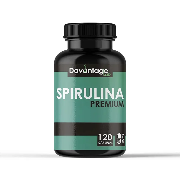 Spirulina 500 mg – 60 Cápsulas