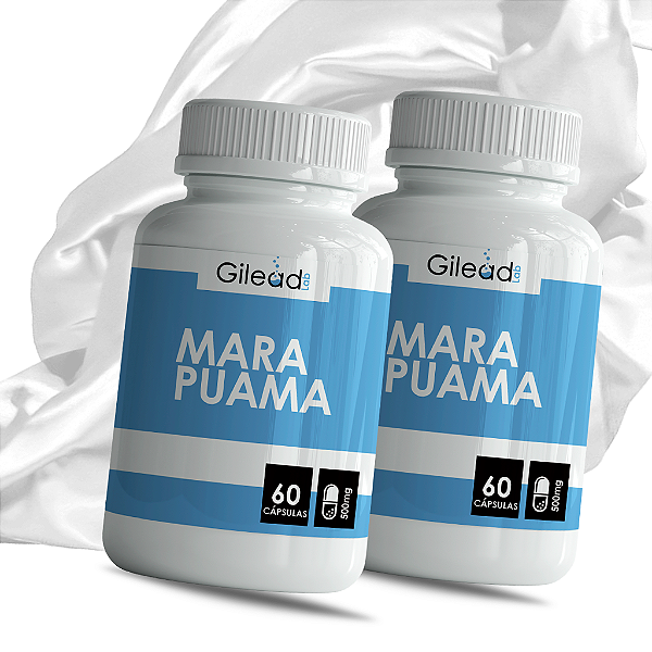 Kit 2 Potes Marapuama Cápsulas 500 mg | Energia, Libido & Vitalidade