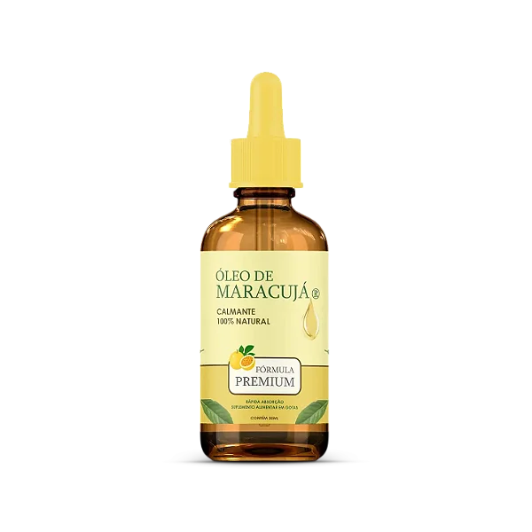 Óleo de Maracujá 30 ml – Prensado a Frio