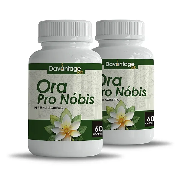 Kit Ora Pro Nobis em Cápsulas 500 mg — 2 Potes com 120 Cápsulas