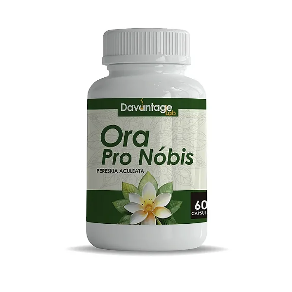 Ora Pro Nobis em Cápsulas 500 mg — 60 Cápsulas