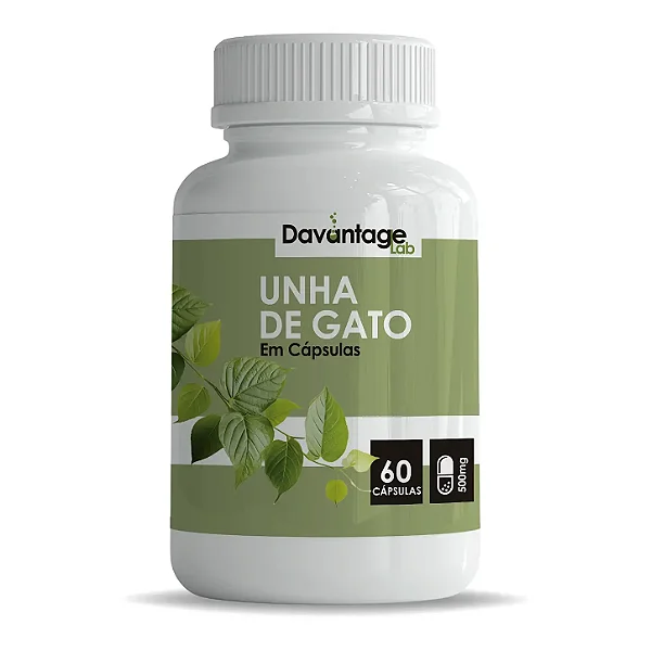 Unha de Gato 500 mg – 60 Cápsulas