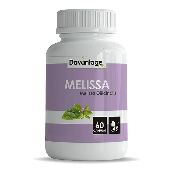 Melissa 500 mg – 60 Cápsulas