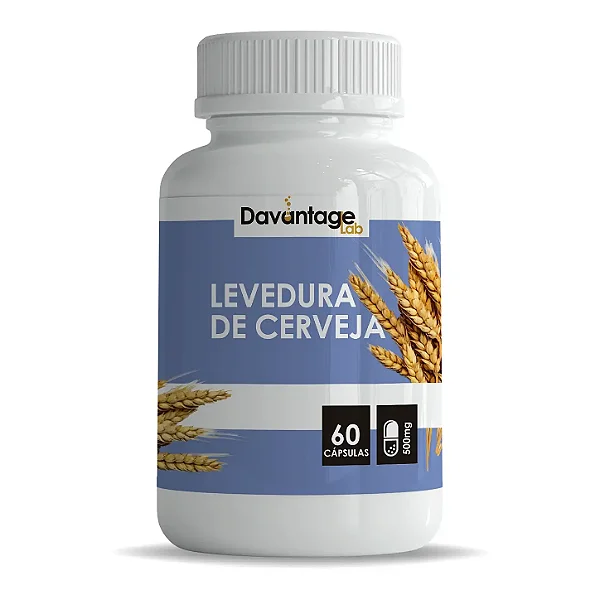 Levedura de Cerveja 500 mg – 60 Cápsulas