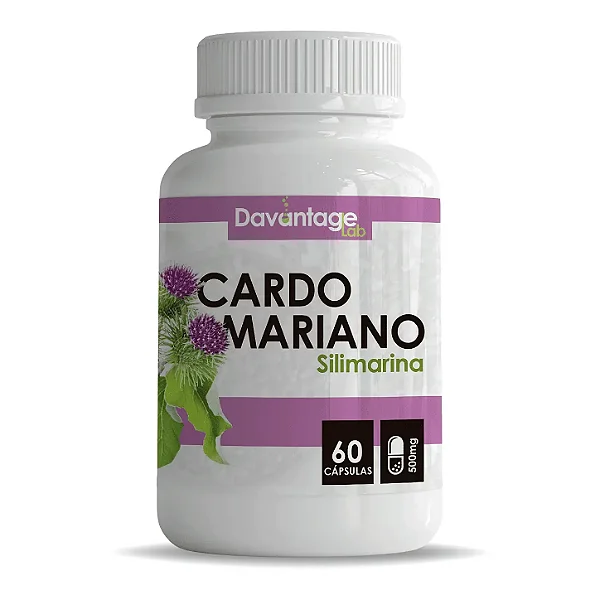 Cardo Mariano 500 mg – 60 Cápsulas