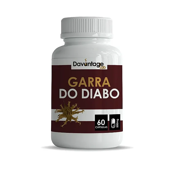 Garra do Diabo 500 mg – 60 Cápsulas
