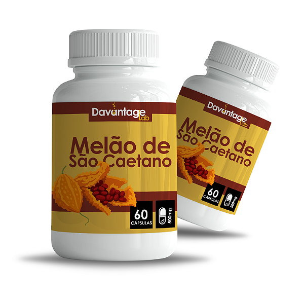 Kit 2 Potes de  Melão De São Caetano - A Insulina Vegetal